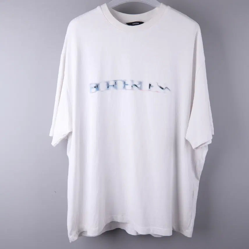 [BUNJANG] System Homme 24SS Oversized Short Sleeve T-Shirt (Size 105) / 24SS 시스템옴므 오버사이즈 반팔 티셔츠 (105)