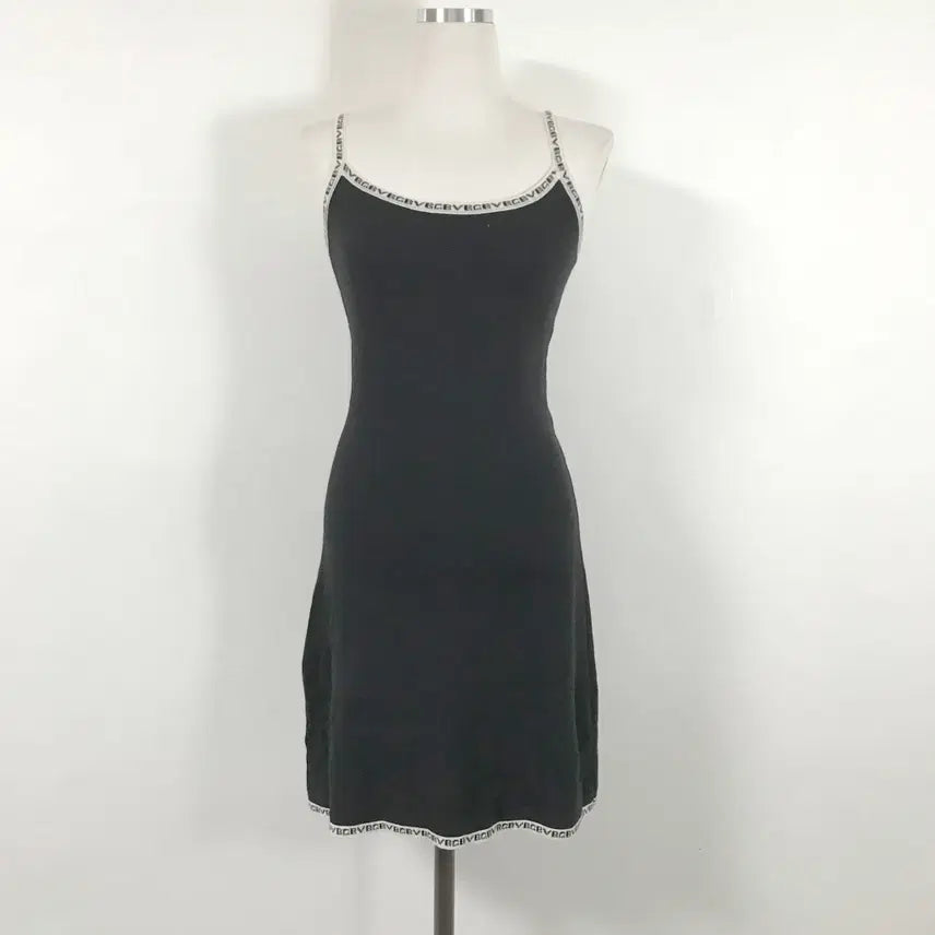 [BUNJANG] GROVE Women's Black Knit Mini Dress Size S / GROVE 여성니트블랙미니원피스S호호상점