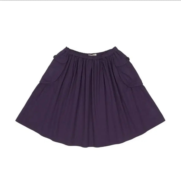 [BUNJANG] COYSEIO Big Pocket Shirring Skirt Purple / COYSEIO 코이세이오 빅포켓 셔링 스커트 퍼플