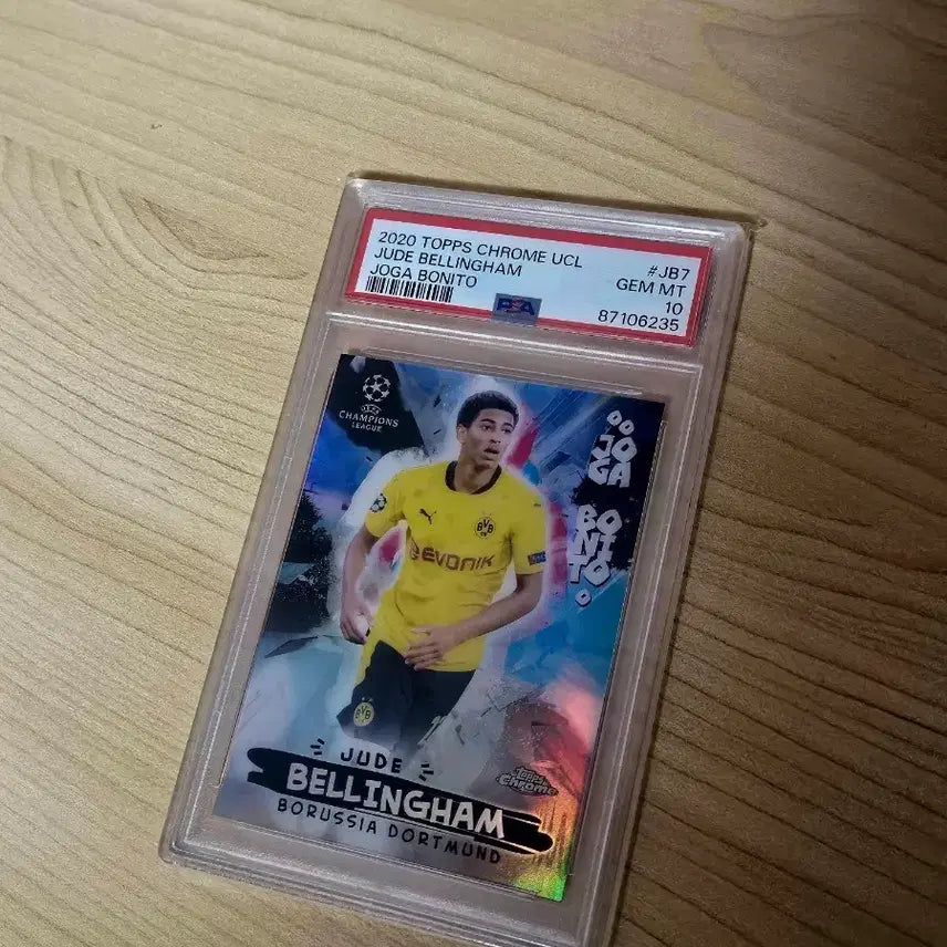 [BUNJANG] Jude Bellingham 2020 Topps Chrome UCL Rookie Card (PSA 10) #JB-7 / [PSA 10] 2020 톱스 크롬 UCL 주드 벨링엄 루키 조가 보니토 (#JB-7)