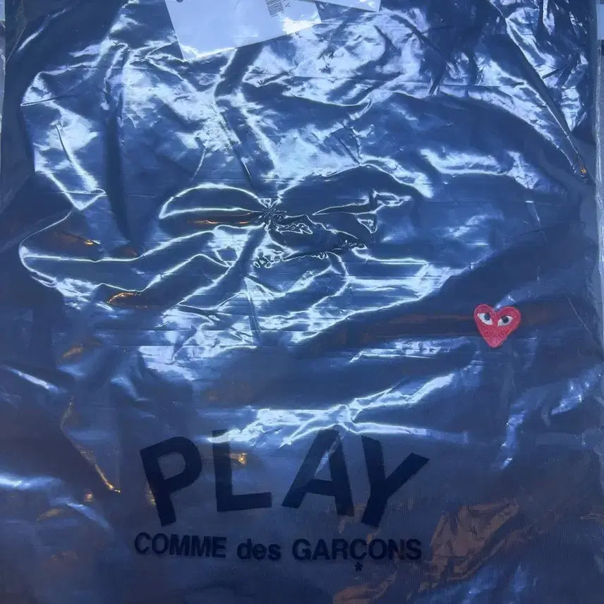 [BUNJANG] Comme des Garçons Mini Heart Logo T-Shirt / 오늘만!!! 미니꼼데 반팔
