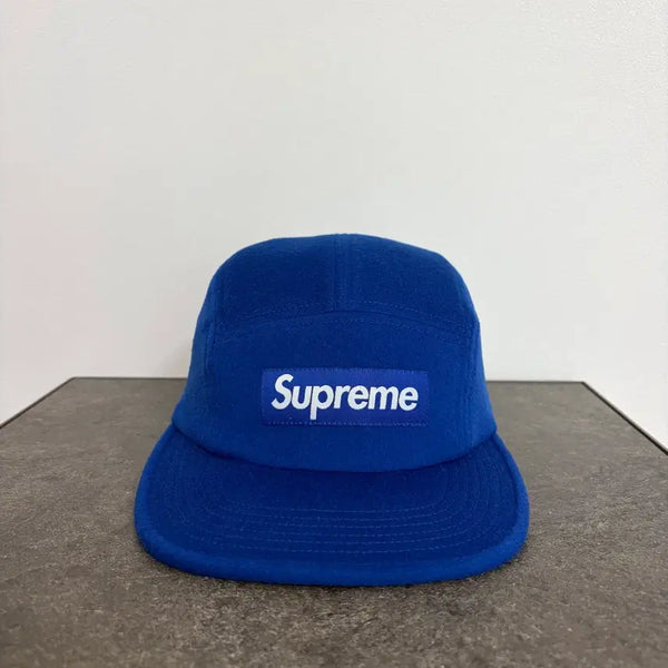 [BUNJANG] Supreme Box Logo Camp Cap Royal Blue / (OS) 슈프림 박스로고 캠프캡 모자 로얄 블루