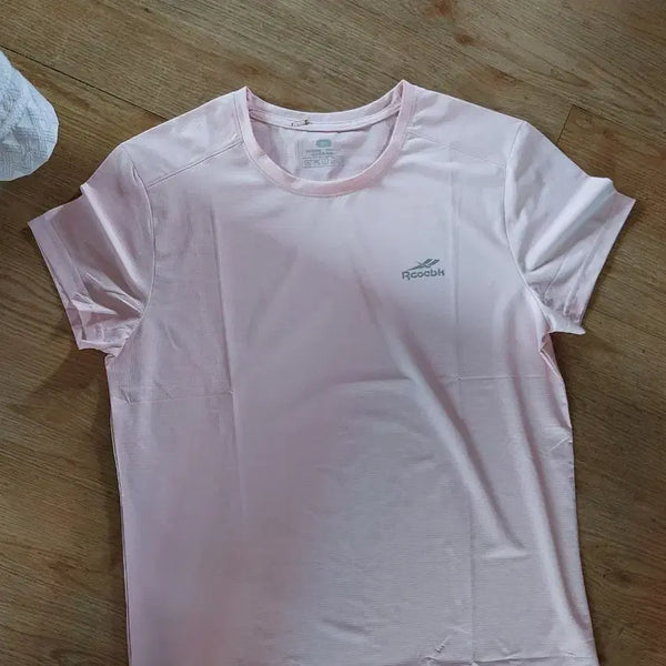 [BUNJANG] Pink Short Sleeve T-Shirt XL / 반팔 티셔츠 핑크 새옷