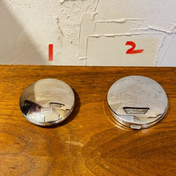 [BUNJANG] Vintage Portable Folding Mirror (Set of 2) / 빈티지 휴대용 접이식 거울 1
