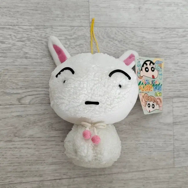 [BUNJANG] Banpresto Crayon Shin-chan Shiro (Snowy) Plush Doll - Rare Collectible / 고전 반프레스토 정품 짱구 흰둥이 인형 레어템 소장품 할인