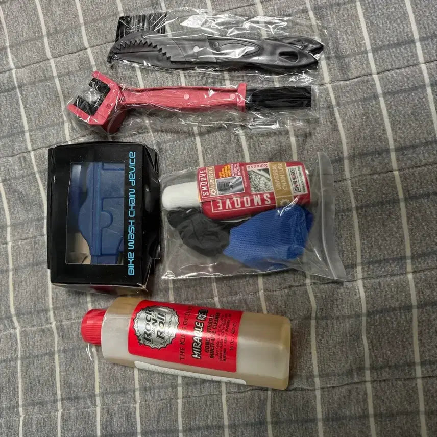[BUNJANG] Rocknroll Chain Cleaner and Cleaning Tool Set / 락앤롤 체인 클리너 및 세척 도구 세트