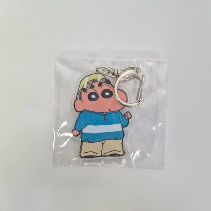 [BUNJANG] Crayon Shin-chan Skiing Acrylic Keyring / 스키 짱구 아크릴키링