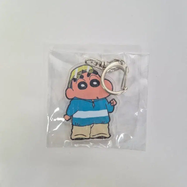[BUNJANG] Crayon Shin-chan Skiing Acrylic Keyring / 스키 짱구 아크릴키링