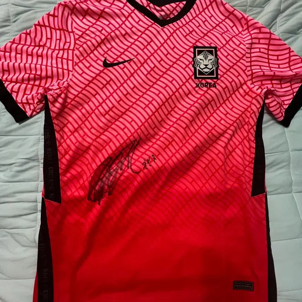 [BUNJANG] Son Heung-min Signed Qatar World Cup Jersey / 카타르월드컵시즌 국대 손흥민 친필싸인 유니폼