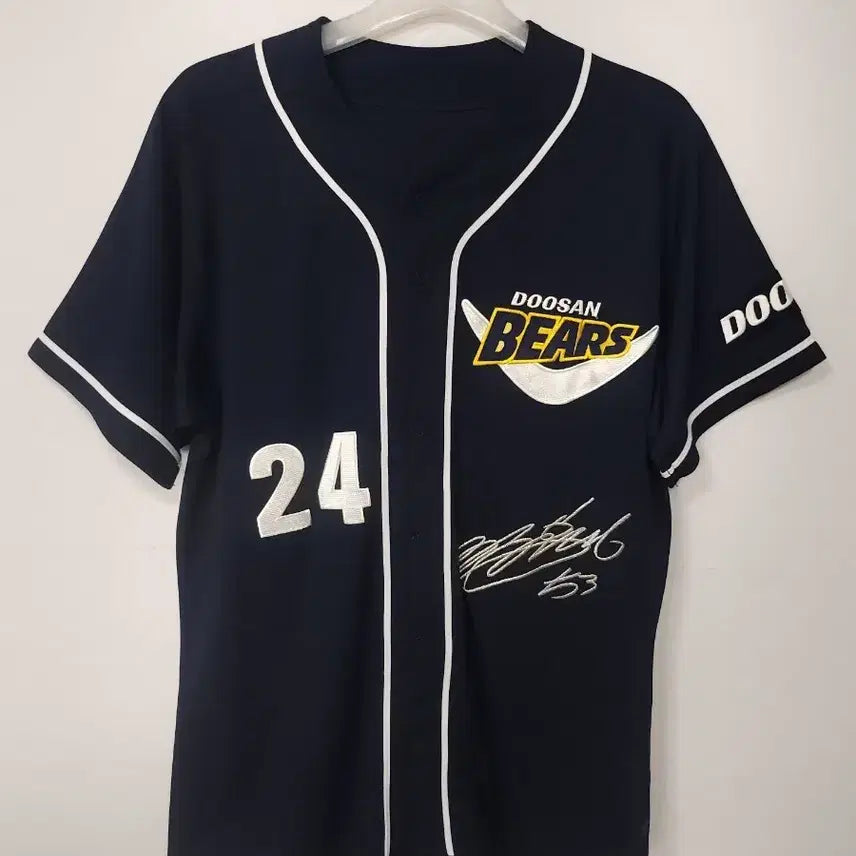 [BUNJANG] Doosan Bears Oh Jae-won #24 Marked Baseball Jersey XXL / 두산베어스 오재원 24번 마킹 유니폼 110 XXL 새제품급