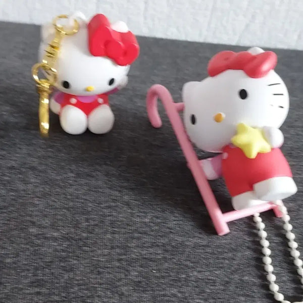 [BUNJANG] Hello Kitty Figure Keyring Set / 키티  피규어키링  2종