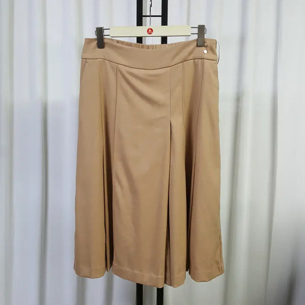 [BUNJANG] Stefanel Women's Pinched Pleated Pants Skirt 34 / 23년 스테파넬 새상품 여성 핀턱 플리츠 팬츠 치마바지 34 오일장