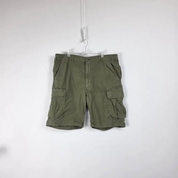 [BUNJANG] Uniqlo Khaki Cargo Shorts Men's Size 38 / 유니클로 카키 카고 반바지 남 38인치 260716