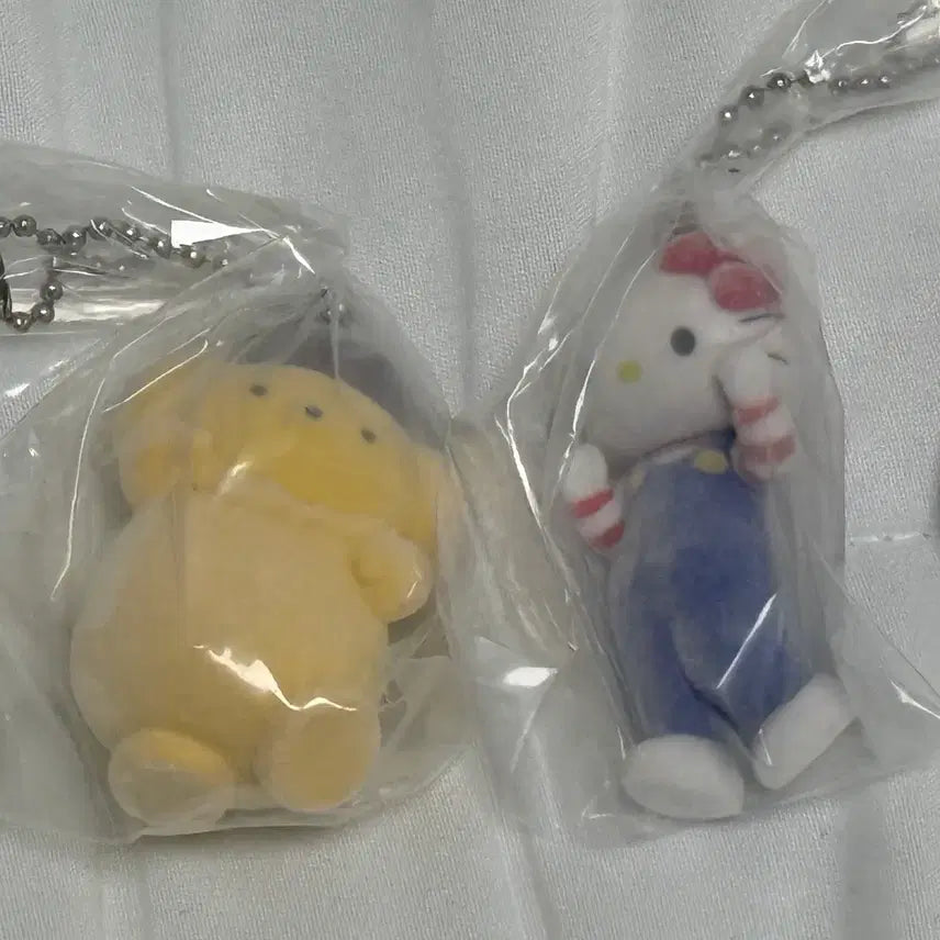 [BUNJANG] Sanrio Characters Live Long Leg Fluffy Gacha Pom Pom Purin Kitty / 산리오 캐릭터즈 라이브 롱다리 플로키 가챠 폼폼푸린 키티