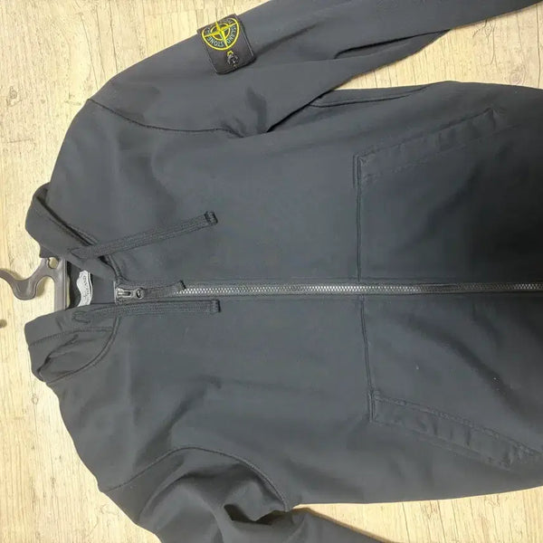 [BUNJANG] Stone Island Hooded Zip-Up Sweatshirt / 스톤아일랜드 후드집업 정품