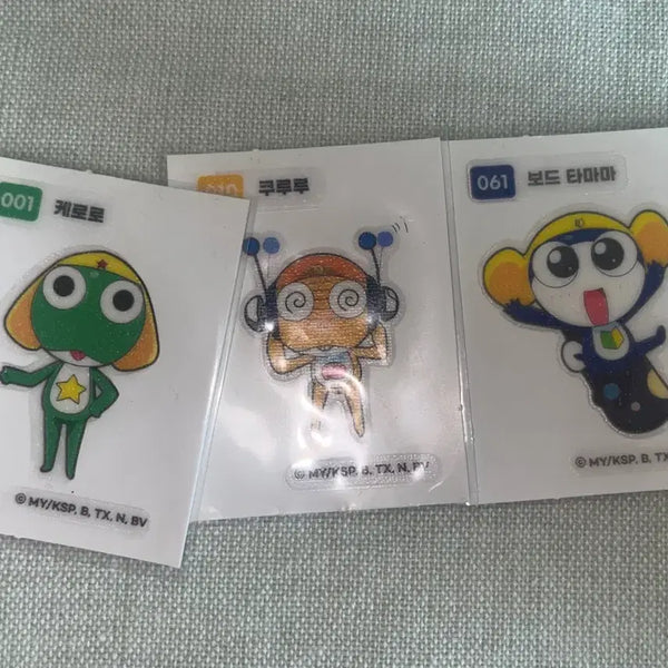 [BUNJANG] Keroro Sticker Set / 케로로 씰 스티커 일괄