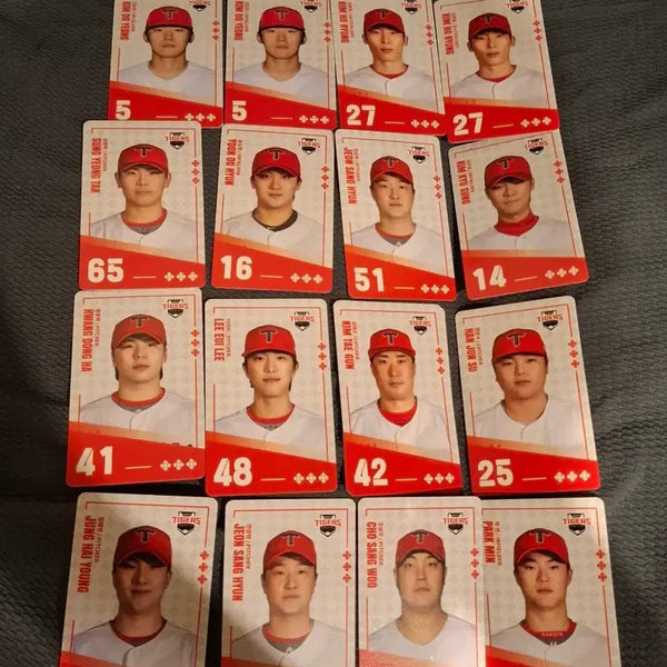 [BUNJANG] KBO Baseball Player Trading Cards Exchange / kbo 팔도 비빔면카드 교환 ( NC LG KIA 한화 있습니다. )