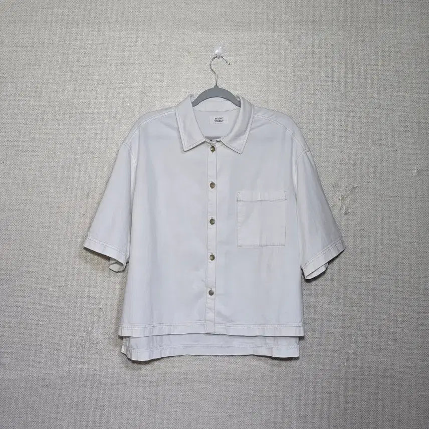 [BUNJANG] Studio Tomboy Stitch Wide Shirt Free Size / 스튜디오톰보이)스티치 와이드 셔츠F