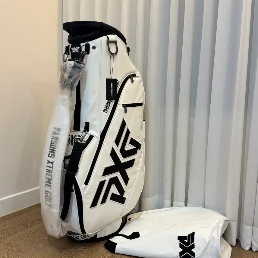 [BUNJANG] PXG All White Golf Bag / PXG 올화이트 골프백 새거