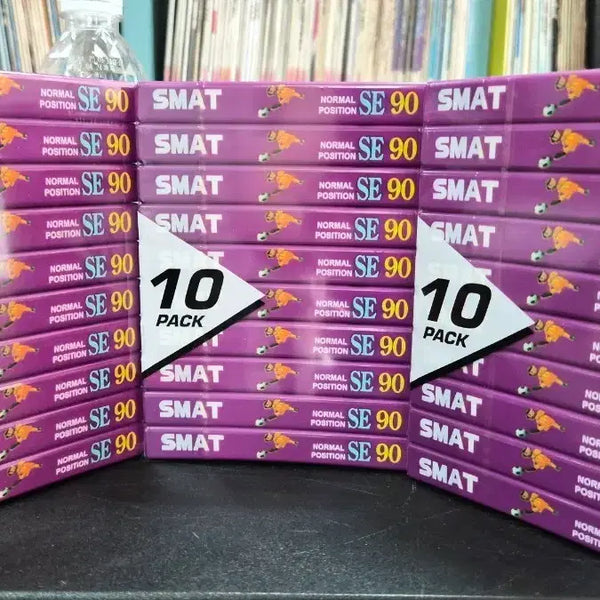 [BUNJANG] S-Matt Cassette Tapes (SE90, Normal Position) - 60 pcs Bundle / 스매트 카세트테이프 60개 판매합니다