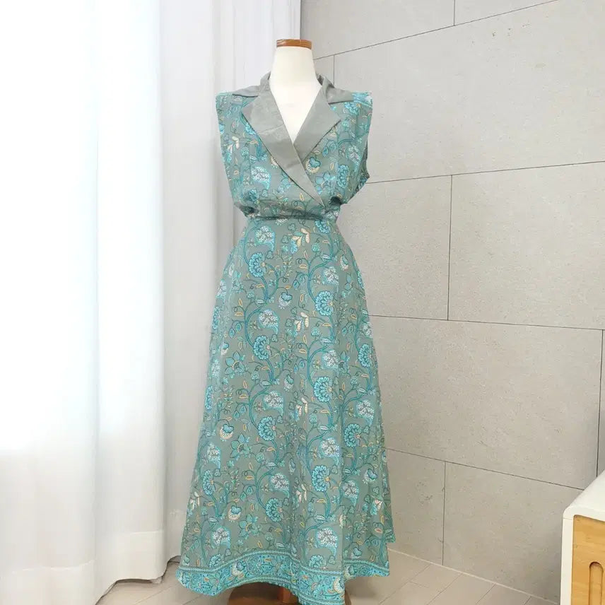 [BUNJANG] Isobi Paisley Maxi Dress / 새상품)이국적인 맥시 원피스 55~66