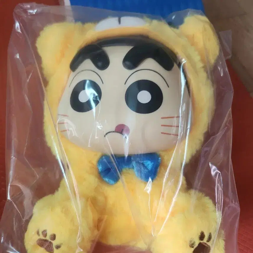 [BUNJANG] Crayon Shin-chan Bear Costume Plush Toy / 짱구는못말려 짱구 인형