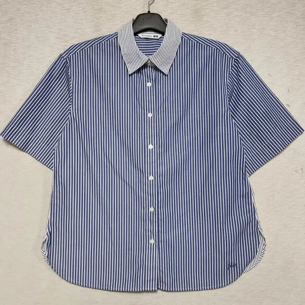 [BUNJANG] Uniqlo JW Anderson Striped Summer Shirt Women's L / 유니클로 JW앤더슨 여름 남방 여자66사이즈ㅡ0416ㅇㅇ