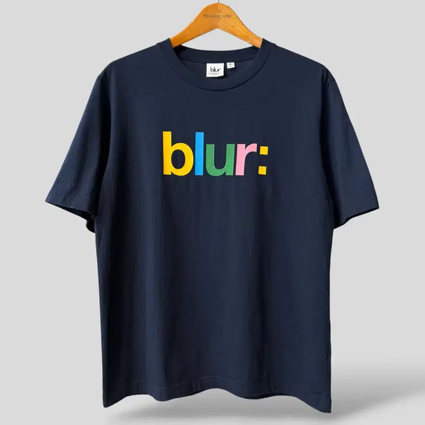 [BUNJANG] GU Blur Short Sleeve T-Shirt (L) / (L)GU 지유 blur 블러 반팔티셔츠