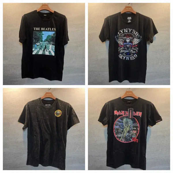 [BUNJANG] Legendary Band Graphic T-Shirt Collection / 레전더리. 밴드 반팔티셔츠 콜렉션.