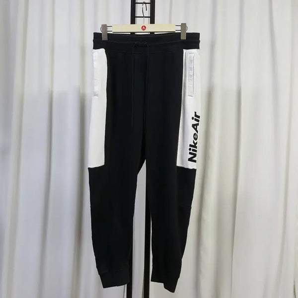 [BUNJANG] Nike Air Swoosh Logo Fleece Pants - Men's (Size 35) / 나이키 에어 스우시 로고 플리스 팬츠 남성 안감기모 바지 35 오일장
