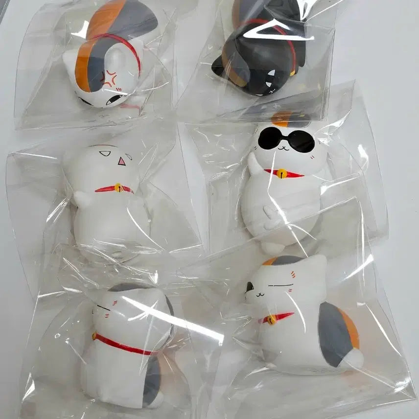 [BUNJANG] Natsume's Book of Friends Sofubi 6-Figure Bundle Set / 나츠메우인장 소프비 6종 일괄판매
