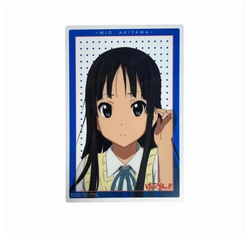 [BUNJANG] K-On! Mio Akiyama Clear Bromide / 케이온 클리어 브로마이드 미오