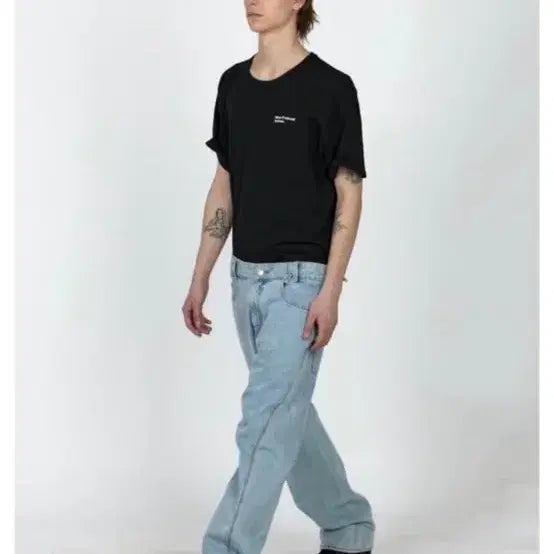 [BUNJANG] Plastic Product Drift Denim Jeans / (교환) 플라스틱 프로덕트 드리프트 데님
