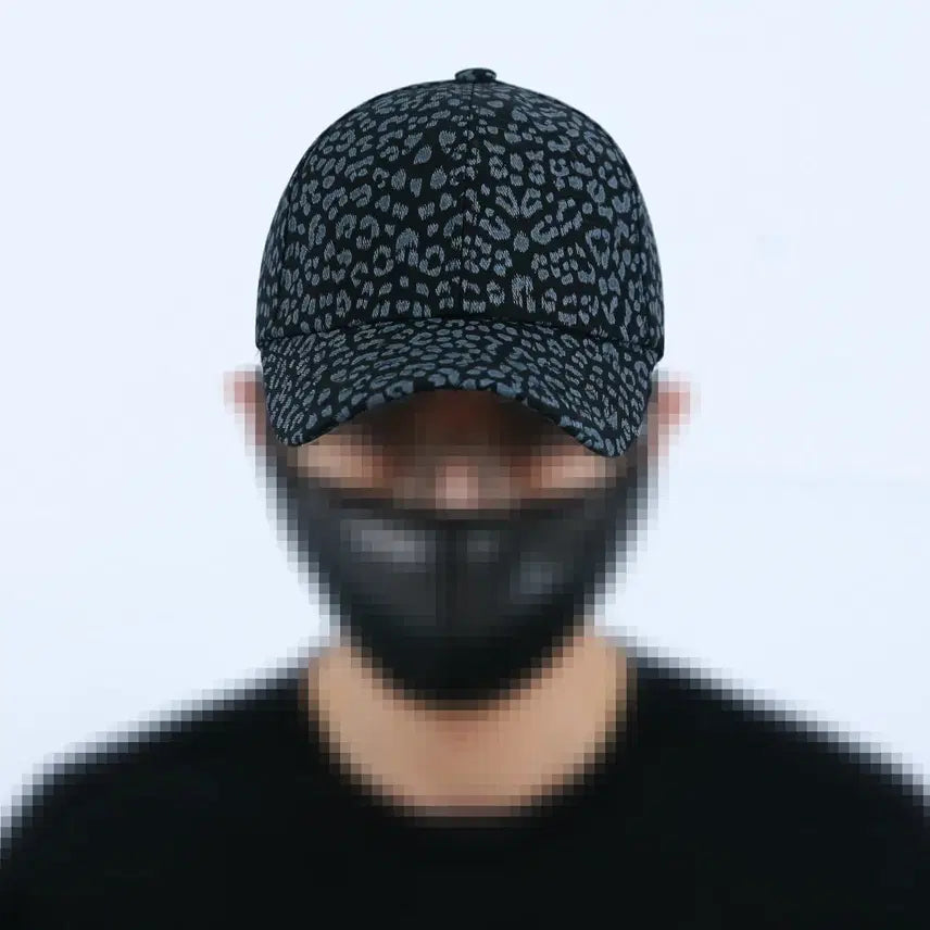[BUNJANG] ROLF Men's Leopard Pattern Baseball Cap / 롤프 남성 남자 레오파드 호피무늬 볼캡 패턴 야구모자 데일리 캡모자