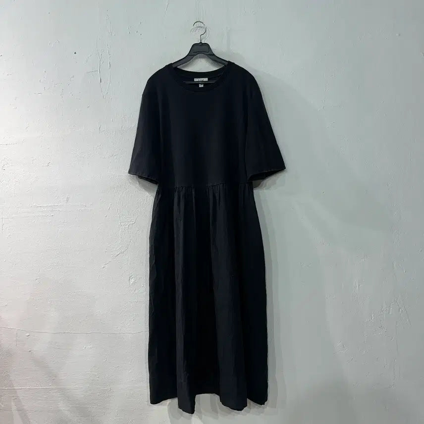 [BUNJANG] COS Half-Sleeve Long Dress - Size L / COS 반팔 롱원피스 L