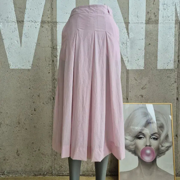 [BUNJANG] SJ WANI Pleated Wide Pants / SJ와니 플리츠 통와이드 팬츠(XS/25