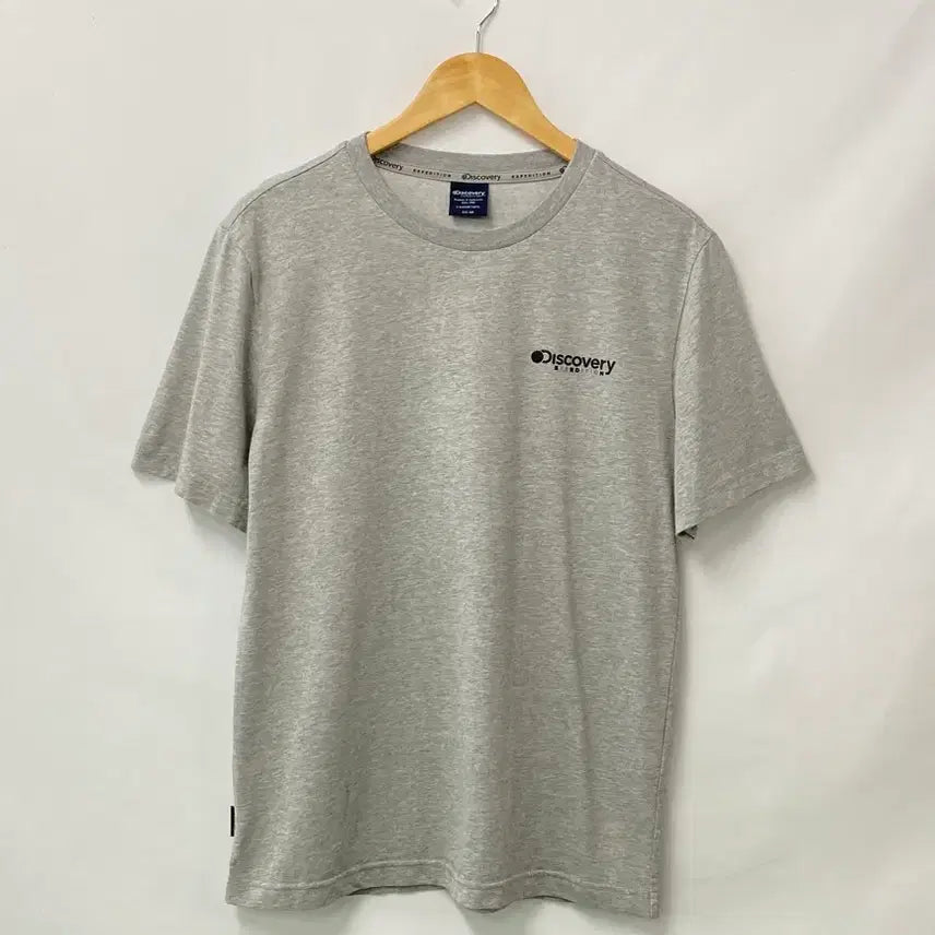 [BUNJANG] Discovery Round T-Shirt Grey 100 / 78.디스커버리 라운드 반팔티 그레이100