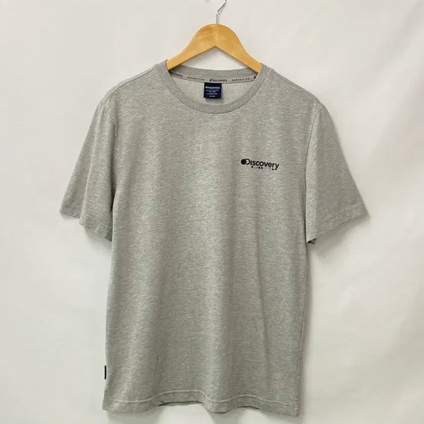 [BUNJANG] Discovery Round T-Shirt Grey 100 / 78.디스커버리 라운드 반팔티 그레이100