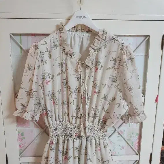 [BUNJANG] Olive des Olive Long Floral Pattern Dress / 올리브데올리브 롱원피스/55-66