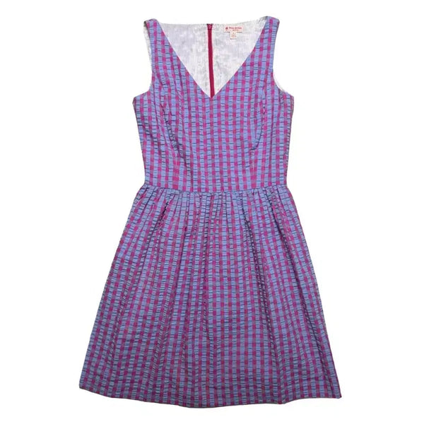 [BUNJANG] Brooks Brothers Checkered Mini Dress Pink / BROOKS BROTHERS 체크 원피스  핑크 4