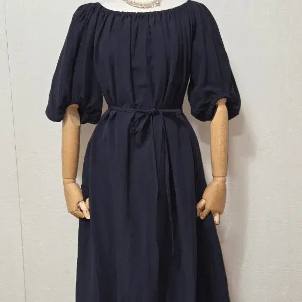 [BUNJANG] COS Navy Long Dress / 코스 네이비 롱원피스