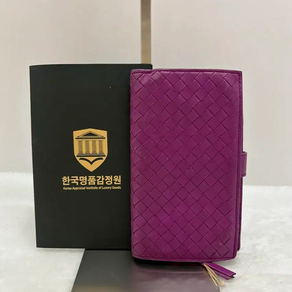 [BUNJANG] Bottega Veneta Weaving Wallet / 정품) 감정서O 보테가베네타 위빙 지갑