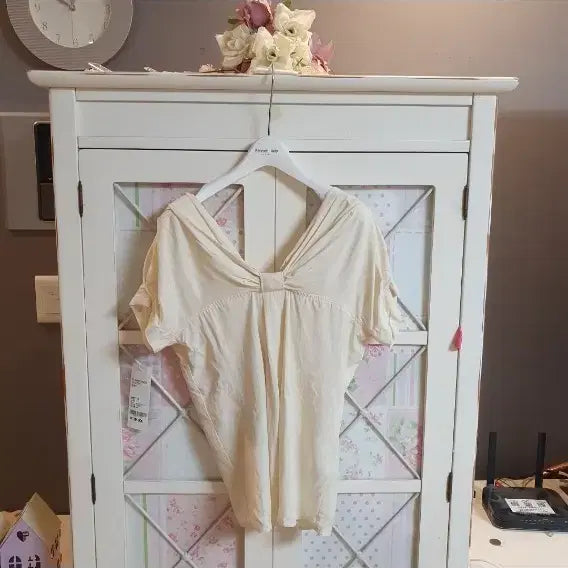 [BUNJANG] 8 Seconds Cream Blouse Size 55 / 에잇세컨즈 블라우스/55  새상품