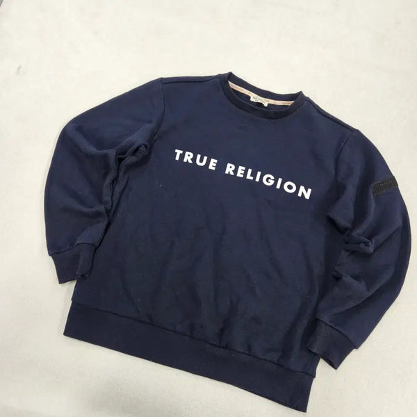 [BUNJANG] True Religion Printing Logo Sweatshirt (M) / 95(M) 트루릴리젼 프린팅로고 맨투맨 0716Y