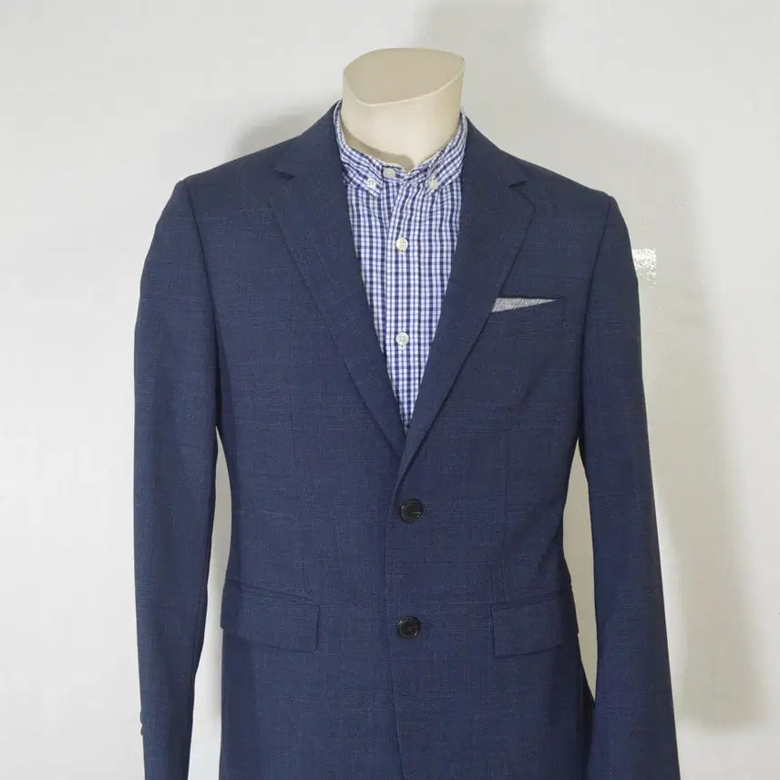 [BUNJANG] ZIOZIA Men's Spring/Autumn Suit Jacket Navy Size 95 / 지오지아/남/춘추(하)/정장/자켓/95정도