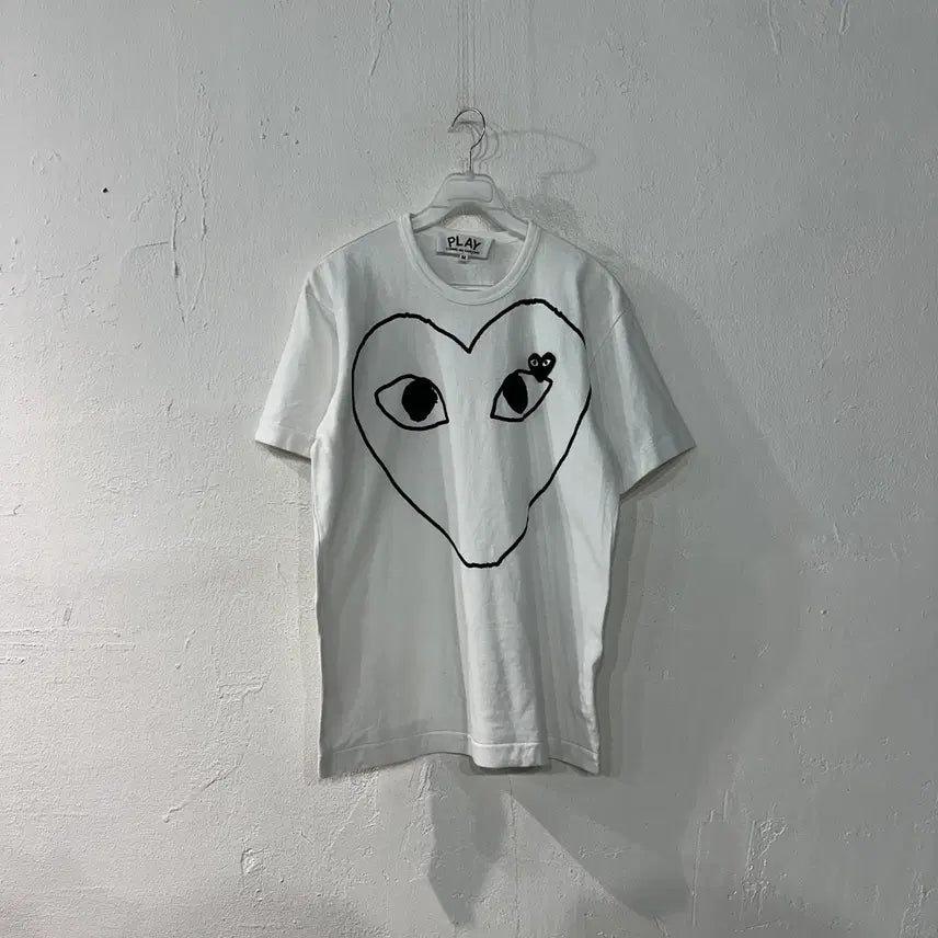 [BUNJANG] Comme des Garçons Big Logo T-shirt M / 꼼데가르송 빅로고 반팔티 M