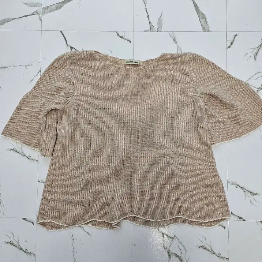[BUNJANG] Montana (Vintage) Women's Short Sleeve Knit Top / 몬타나리 여성 반팔 니트 95