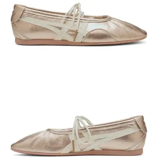 [BUNJANG] Onitsuka Tiger Mexico 66 Gold Cream Mary Jane Ballet Shoes / 오니츠카타이거 멕시코 66 골드 크림 메리 제인 발레슈즈