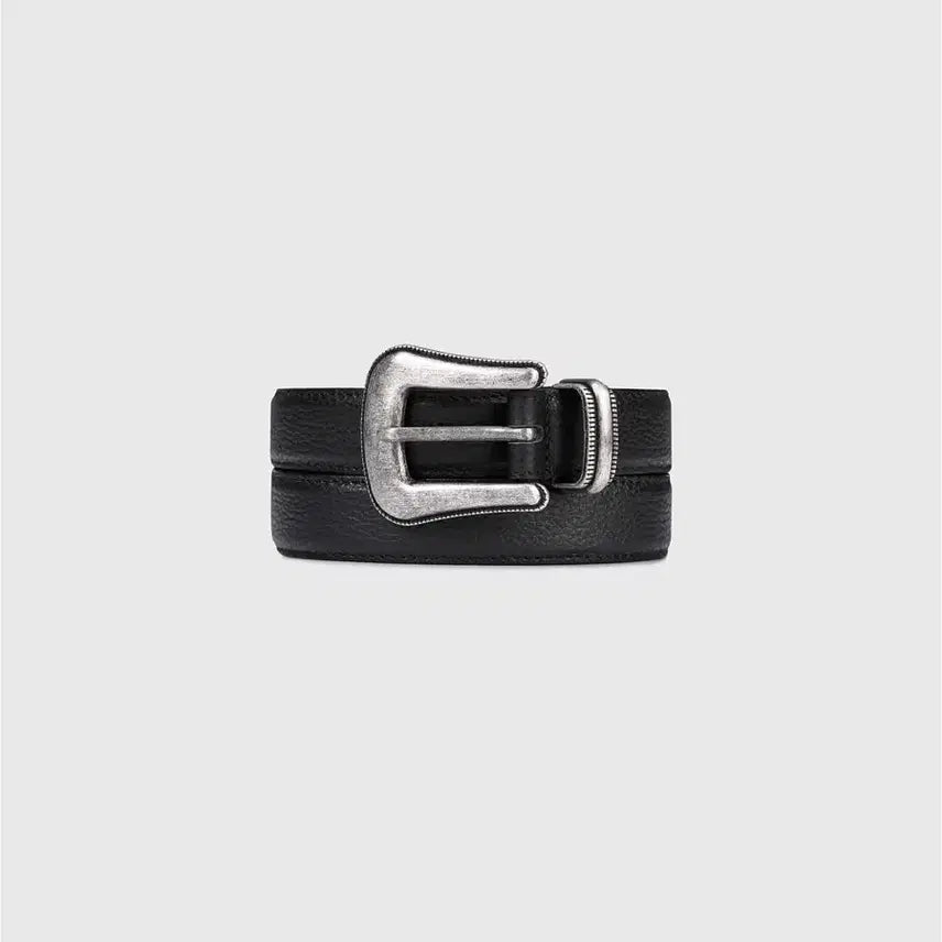 [BUNJANG] Tonywex Leather Western Buckle Belt / 토니웩 레더 웨스턴 버클 벨트