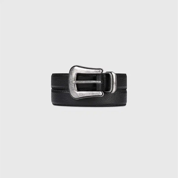[BUNJANG] Tonywex Leather Western Buckle Belt / 토니웩 레더 웨스턴 버클 벨트